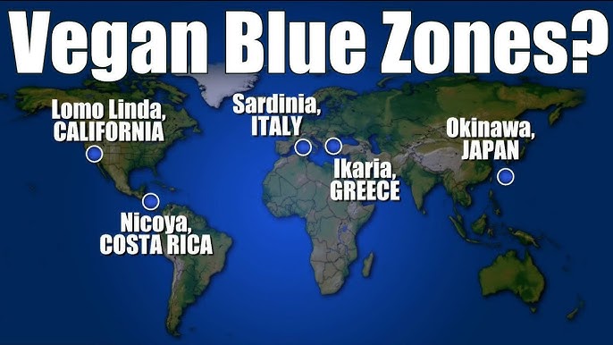 five blue zones are as